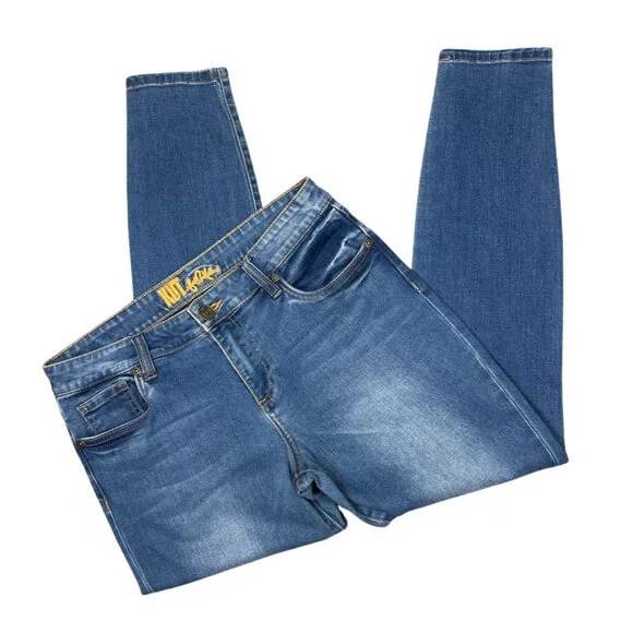 Kut from the Kloth Distressed High-Rise Skinny Ankle Jeans Size 10 - Picture 3 of 6